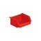Sichtlagerkasten, HxBxT 50x100x95/65mm, PP, rot