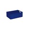 Euronorm-Stapelbehälter,HxLxB 240x600x400mm,43l,PP,blau,Wände geschlossen