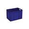 Euronorm-Stapelbehälter,HxLxB 420x600x400mm,83l,PP,blau,Wände geschlossen