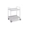 Allzweckwagen,Tragl. 150kg,2 Etage(n),Ladefl. LxB 785x425mm,silbergrau