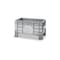 Großbehälter, HxLxB 550x640x1020mm, 220l, PE, grau, Wände geschlossen