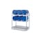 Abfüllregal,f. 6x60l Fass,HxBxT 1300x1320x630mm,2xGitterrost/Fassauflagen