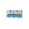 Regal-Bodenwanne,Auffangvol. 1000l,HxBxT 542x2180x1300mm,Stahl verzinkt