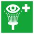 Erste-Hilfe-Schild, Augenspülstation, Wandschild, Alu, langnachleuchtend