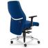 24-Stunden-Leitstellenstuhl,Sitz Stoff blau,Sitz HxBxT 410-530x500x380mm