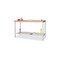 Werkbank, RAL7035, HxBxT 900x2000x700mm, Multiplexplatte, 4-Fuß