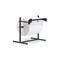 Schneidständer, Schnitt B 1250mm, Rollen D 800mm, HxT 1665x850mm, Füße
