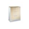 Hängeregistraturschrank, HxBxT 1010x800x435mm, 3 HR-Auszüge, zweibahnig