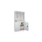 Post-/Sortierschrank, HxBxT 1950x1000x400mm, 3x6 Fächer, Korpus lichtgrau