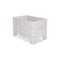 Großbehälter, HxLxB 670x630x1030mm, 276l, PE, grau, Wände geschlossen