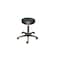 ESD-Hocker, Sitz H 480-610mm, Sitz Kunstleder schwarz, Gestell schwarz