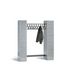 Schließfach-Garderobe,HxBxT 1800x1600x500mm,Korpus RAL7035,Front RAL5010