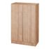 Büroschrank, HxBxT 1270x800x420mm, 2xHolzboden, 3 OH, Korpus Nussbaum