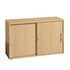 Schiebetürenschrank,HxBxT 748x1200x400mm,1xHolzboden,2 OH,Streifen-Griff