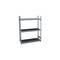 Weitspannregal,Grundfeld,HxBxT 2000x1570x635mm,Fachl. 350kg,3xStahlboden