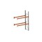 Palettenregal,Anbaufeld,HxBxT 2700x1825x800mm,2xTraversen,3 Stellplätze