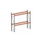 Palettenregal,Grundfeld,HxBxT 2700x2870x800mm,2xTraversen,6 Stellplätze