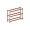 Weitspannregal,Grundfeld,HxBxT 2200x2870x800mm,Fachl. 2400kg,3xTraversen
