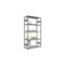 Edelstahlregal, Grundfeld, HxBxT 2000x1060x435mm, Fachl. 200kg