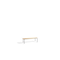 Sitzbank, LxT 1600x460mm, Holzleisten, Gestell grau, stapelbar
