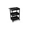 Kunststoff-Etagenwagen, Tragl. 150kg, 3 Etage(n), Ladefl. LxB 610x460mm