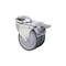 Lenkrolle,Tragl. 80kg,TPE-Bereifung,ØxB 75x24mm,Kugellager,Totalfestst.
