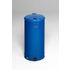 Abfallbehälter, 66l, HxBxT 810x380x430mm, Korpus Stahl blau