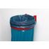 Müllsackhalter, f. 1x120l, Wand/Pfosten, Gestell rot