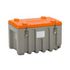 Aufbewahrungsbox, HxBxT 530x800x600mm, 150l, PE, grau/orange