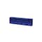 Klappkastenmagazin, HxBxT 165x600x135mm, 5 Kästen, Gehäuse blau