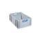 Euronorm-Stapelbehälter, HxLxB 220x600x400mm, PP, grau/blau