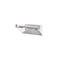 Papierrollenhalter, f. Lochplatte, HxBxT 120x335x100mm, alu