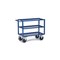 Tischwagen,Tragl. 400kg,3xWannenboden,Ladefl. LxB 995x695mm,Blechetage