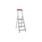 Alu-Stufenleiter, einseitig, 4 Stufen, Stand H 0, 78m, Holm L 1, 48m, Alu