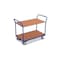 Bürowagen, Tragl. 200kg, 2 Etage(n), Ladefl. LxB 1000x600mm, Holzetage
