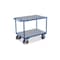 Tischwagen,Tragl. 500kg,2 Etage(n),Ladefl. LxB 1000x700mm,Zink/MDFetage