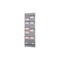 Auftragsplaner, 15 Fächer, HxB 1750x554mm, Ablage(n) Kunststoff, grau