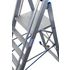 Fahrbare Stufen-Plattformleiter, einseitig, 12 Stufe(n), Stand H 2, 8m