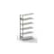 Aktenregal, Anbaufeld, HxBxT 1850x1006x336mm, Fachlast 80kg, 6xStahlboden