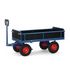 Handwagen, Tragl. 700kg, Ladefl. LxB 1200x800mm, Siebdruckplatteplatte