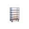 Etagenwagen, Tragl. 500kg, 5 Etage(n), Ladefl. LxB 1200x800mm, Holzetage