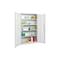 Umweltschrank,f. wasserg. Stoffe,HxBxT 1800x1000x500mm,Doppel-Flügeltür