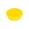 Magnet, Ø 32mm, gelb, Haftkraft 0, 8kg