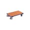 Plattformwagen, Tragl. 500kg, Ladefl. LxB 1060x600mm, Holzplatte