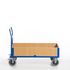 Bordwandwagen, Tragl. 600kg, Ladefl. LxB 1200x770mm, Holzplatte