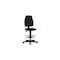 Arbeitsdrehstuhl, Sitz PU-Schaum schwarz, Sitz HxBxT 580-850x440x410mm