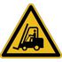 Warnschild, Warnung v. Flurförderzeugen, Bodenaufkleber, rutschhemmend
