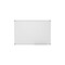 Whiteboard, HxB 600x900mm, kunststoffbeschichtet, magnethaftend, Stahl