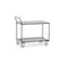 Etagenwagen, Tragl. 300kg, 2 Etage(n), Ladefl. LxB 1000x600mm, Holzetage