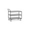 Etagenwagen, Tragl. 300kg, 3 Etage(n), Ladefl. LxB 1000x600mm, Holzetage